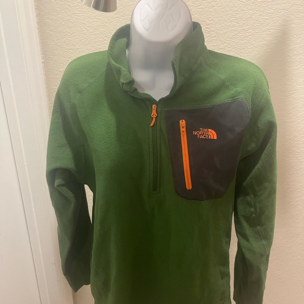 The North Face Olive Fleece Jacket